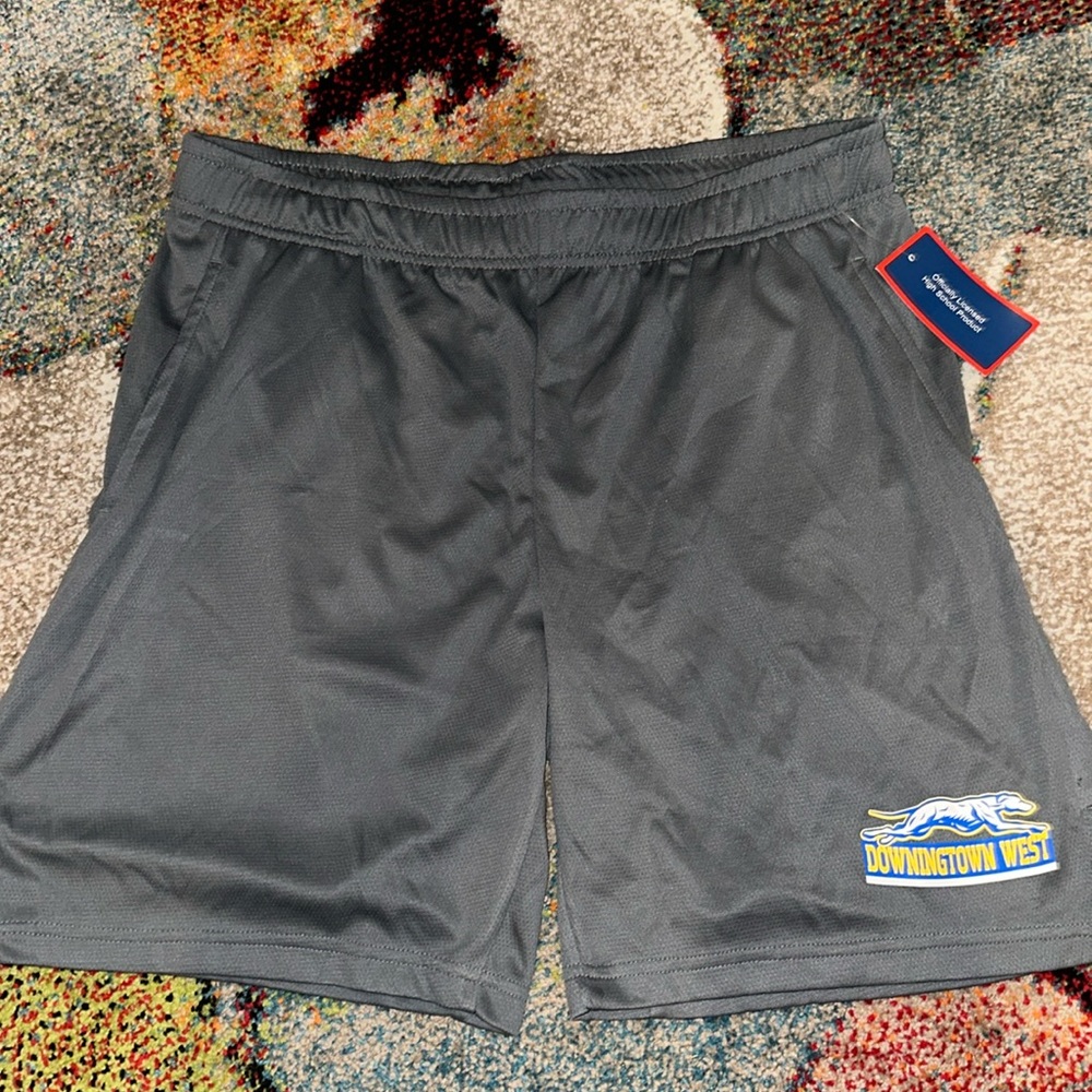 Downingtown West Whippets High School retro basketball shorts NWT men’s large L